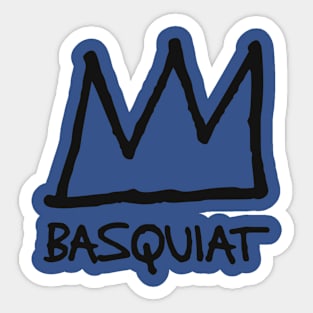 Basquiat Crown Symbol Sticker